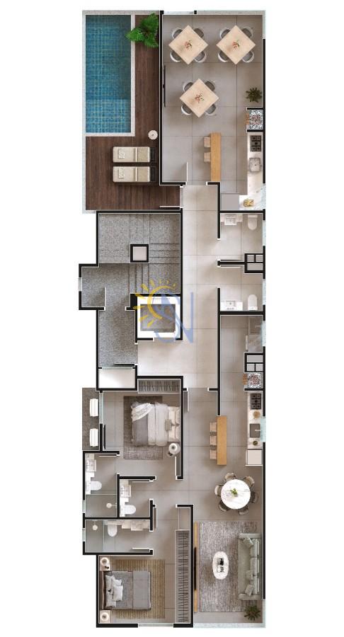 Apartamento, 2 quartos, 72 m² - Foto 11